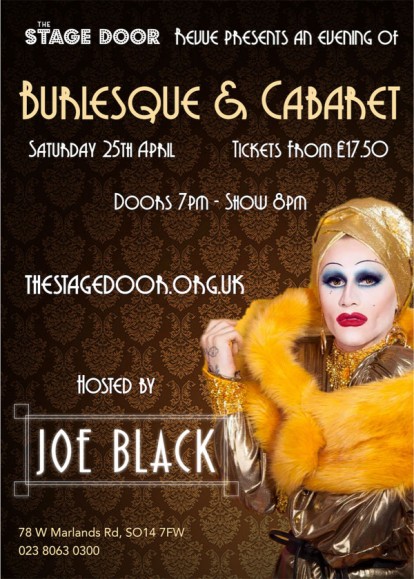 Burlesque & Cabaret hosted by Joe Black*