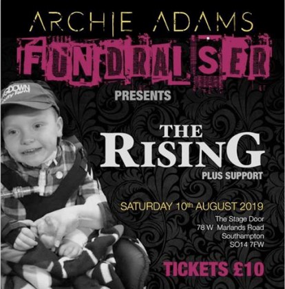 Archie Adams Fundaiser - The Rising