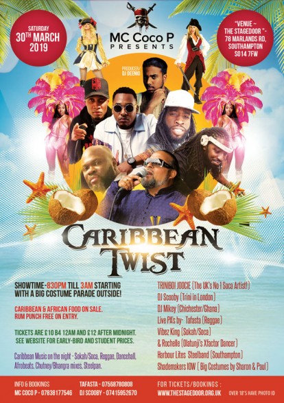MC Coco P Presents Caribbean Twist
