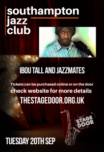 Southampton Jazz Club with Ibou Tall and Jazzmates
