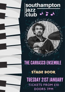 Southampton Jazz Club with The Carrasco Ensemble - January 2025
