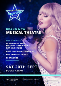 Showtime - Sat 20 Sept 2025